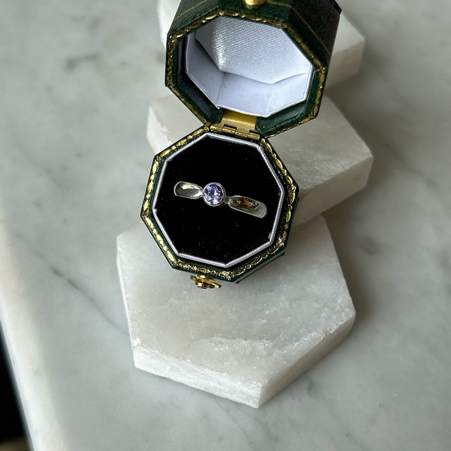 Lavender Haze Cocktail Ring