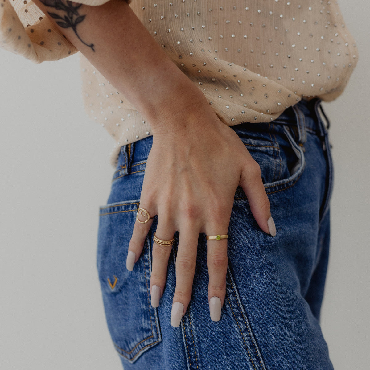 Orb Ring - Yellow Gold