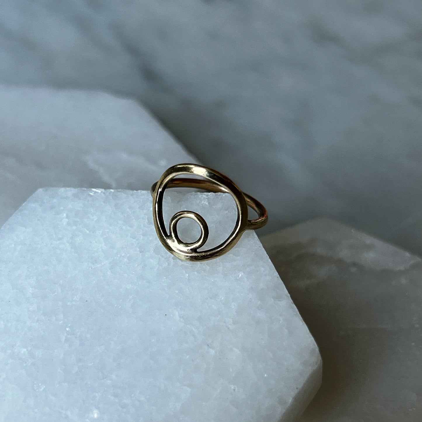 Orb Ring - Yellow Gold