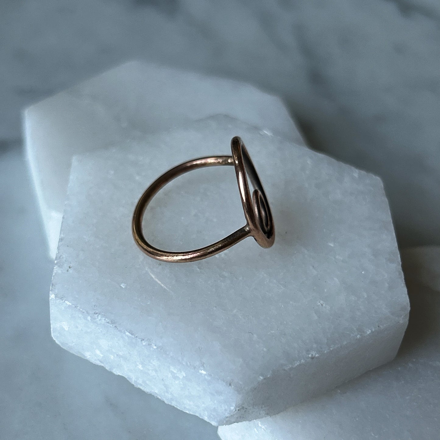 Orb Ring - Rose Gold