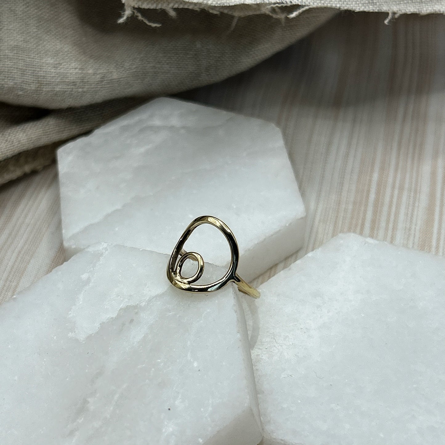 Orb Ring - Yellow Gold