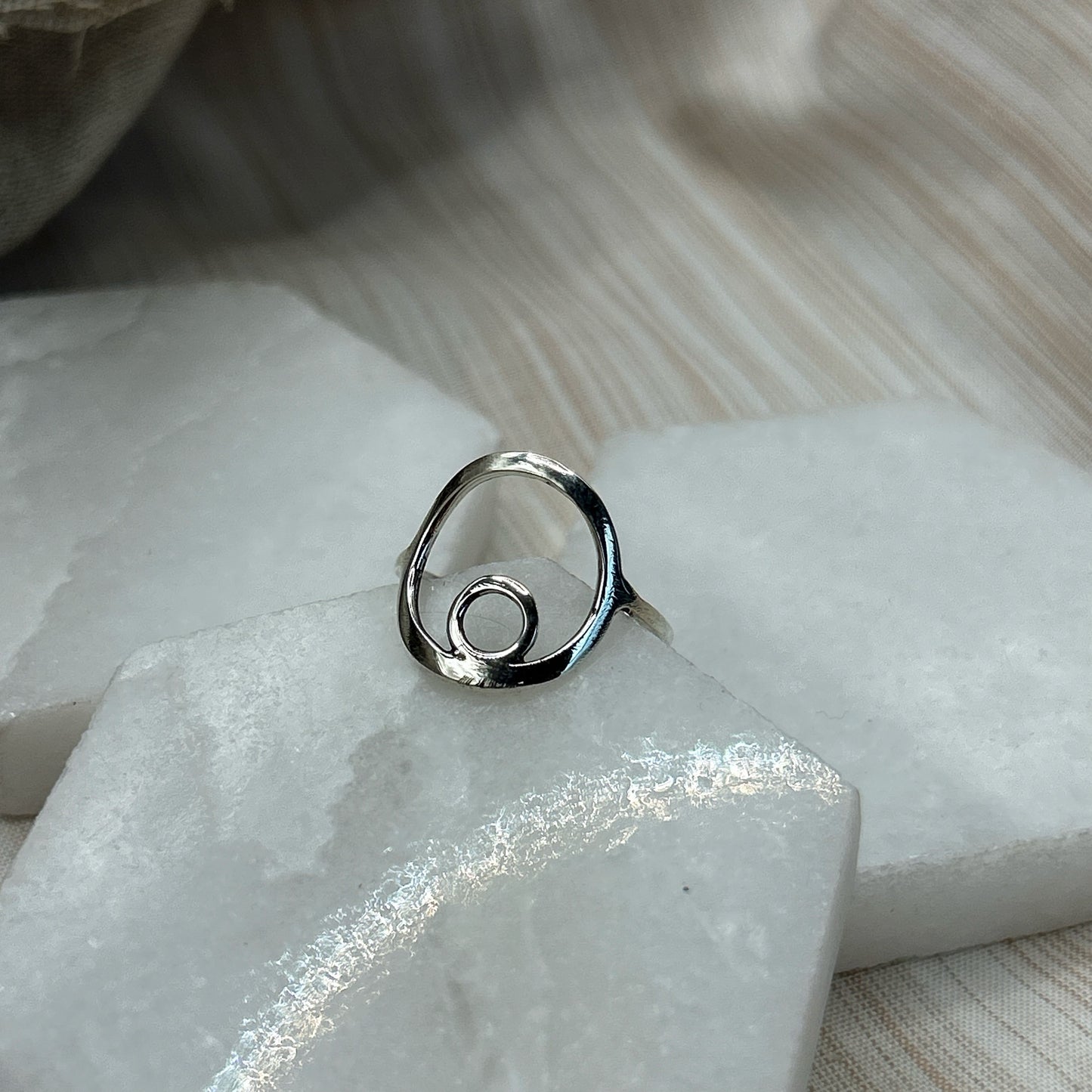 Orb Ring - Sterling Silver