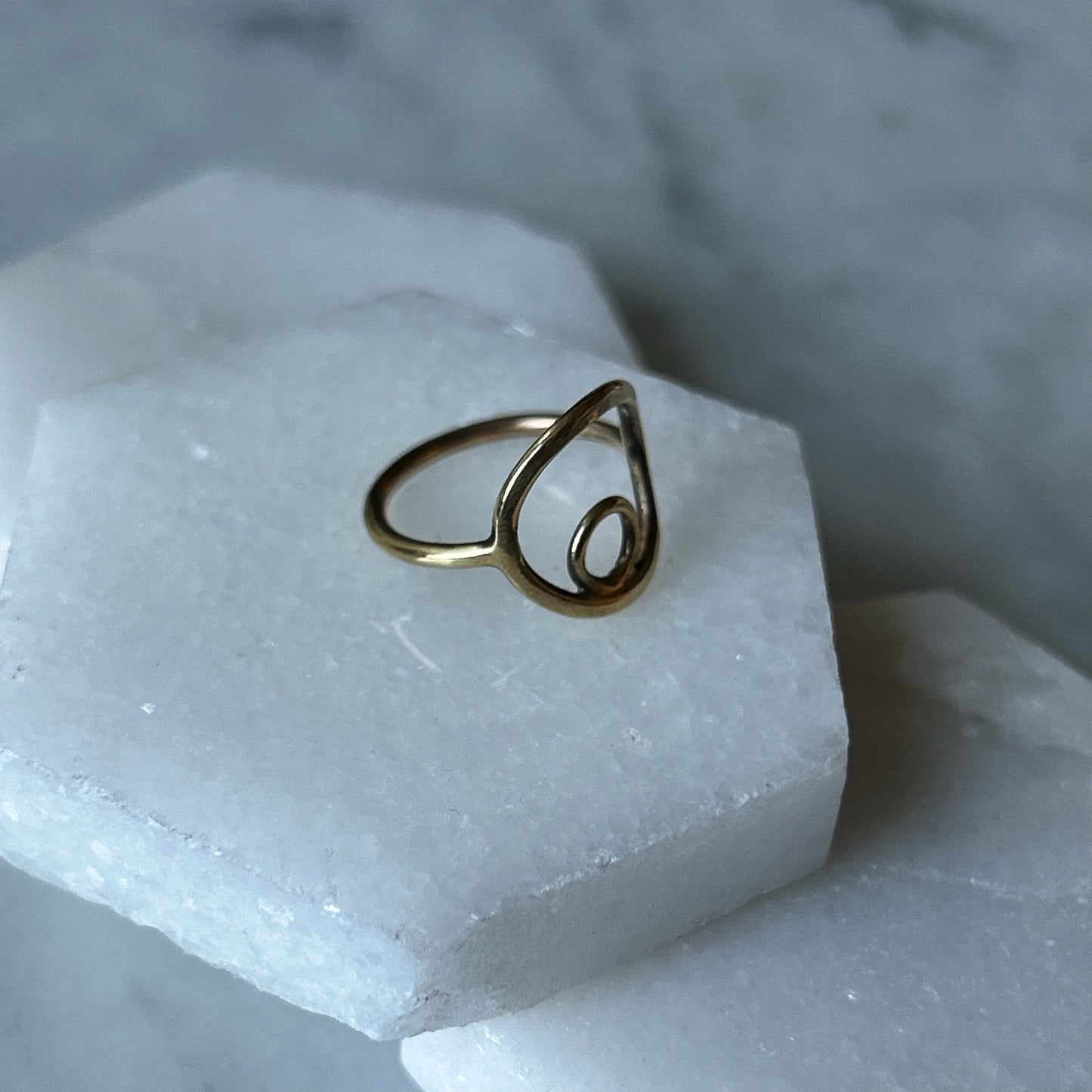 Orb Ring - Yellow Gold