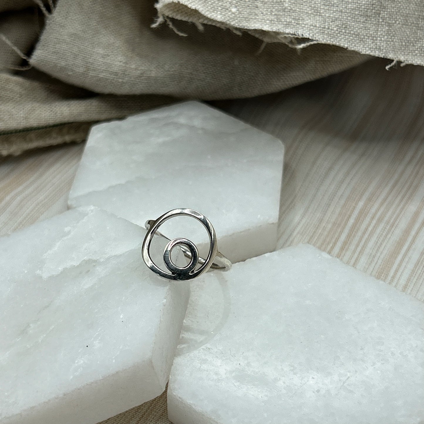 Orb Ring - Sterling Silver