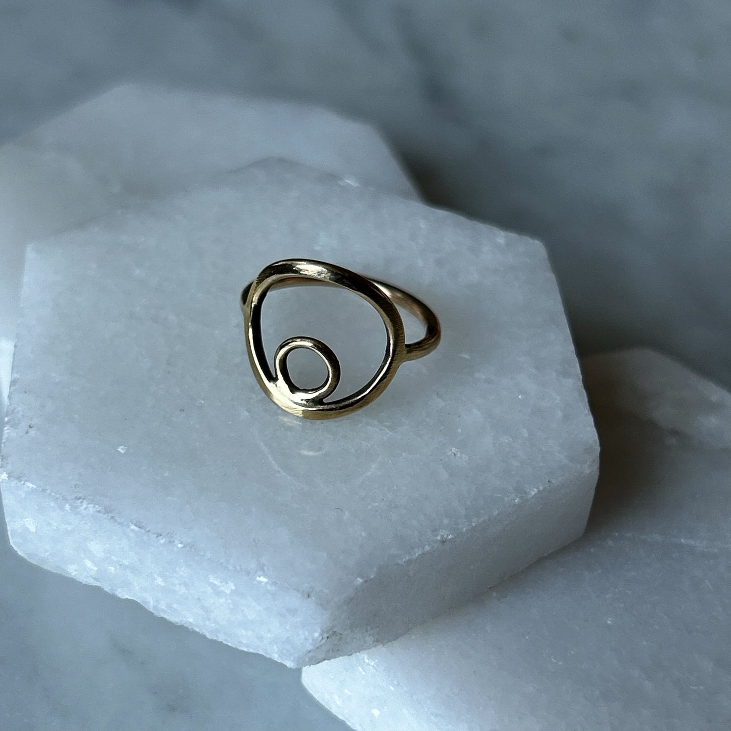 Orb Ring - Yellow Gold
