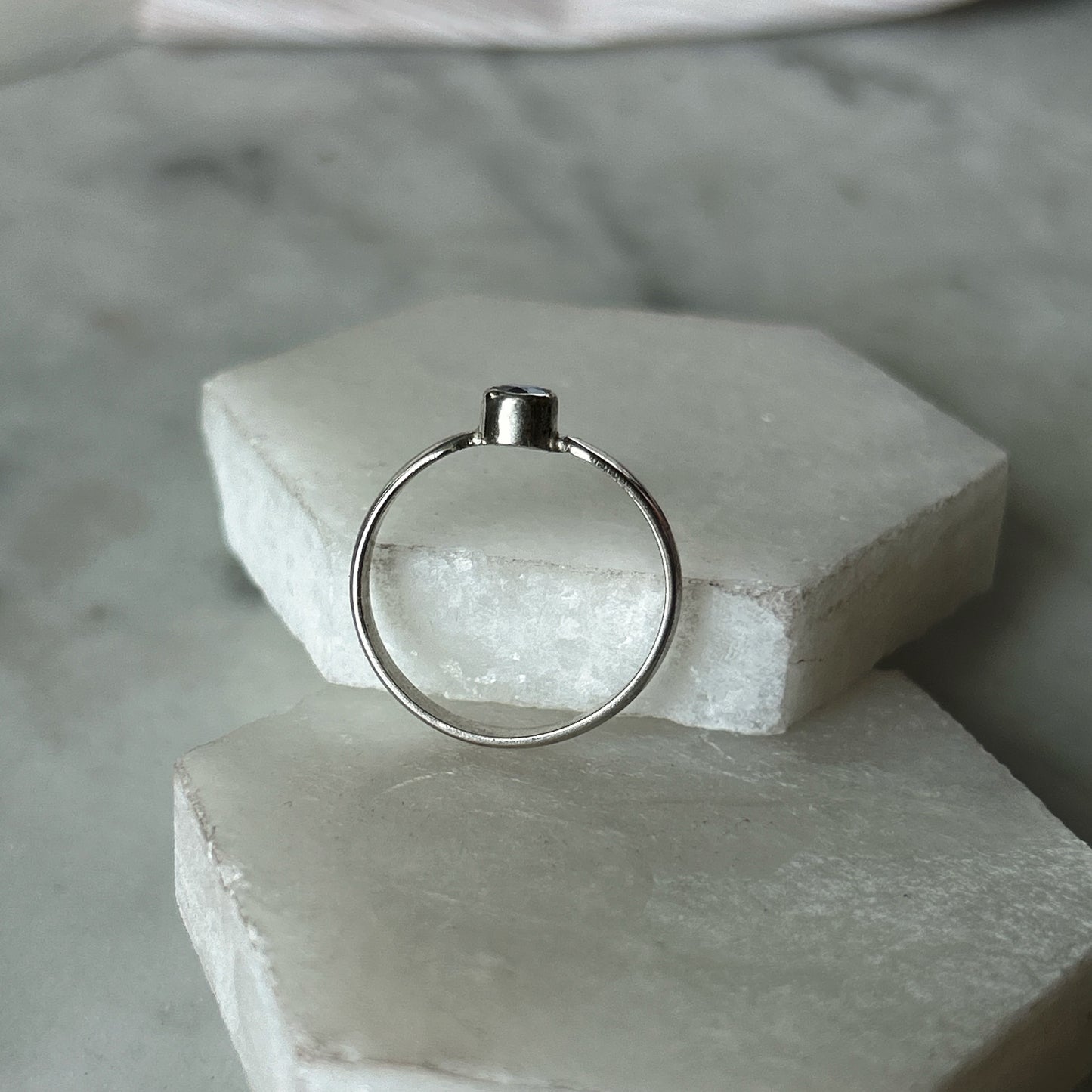 Lavender Haze Cocktail Ring