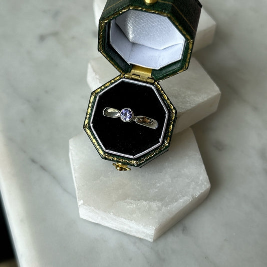 Lavender Haze Cocktail Ring