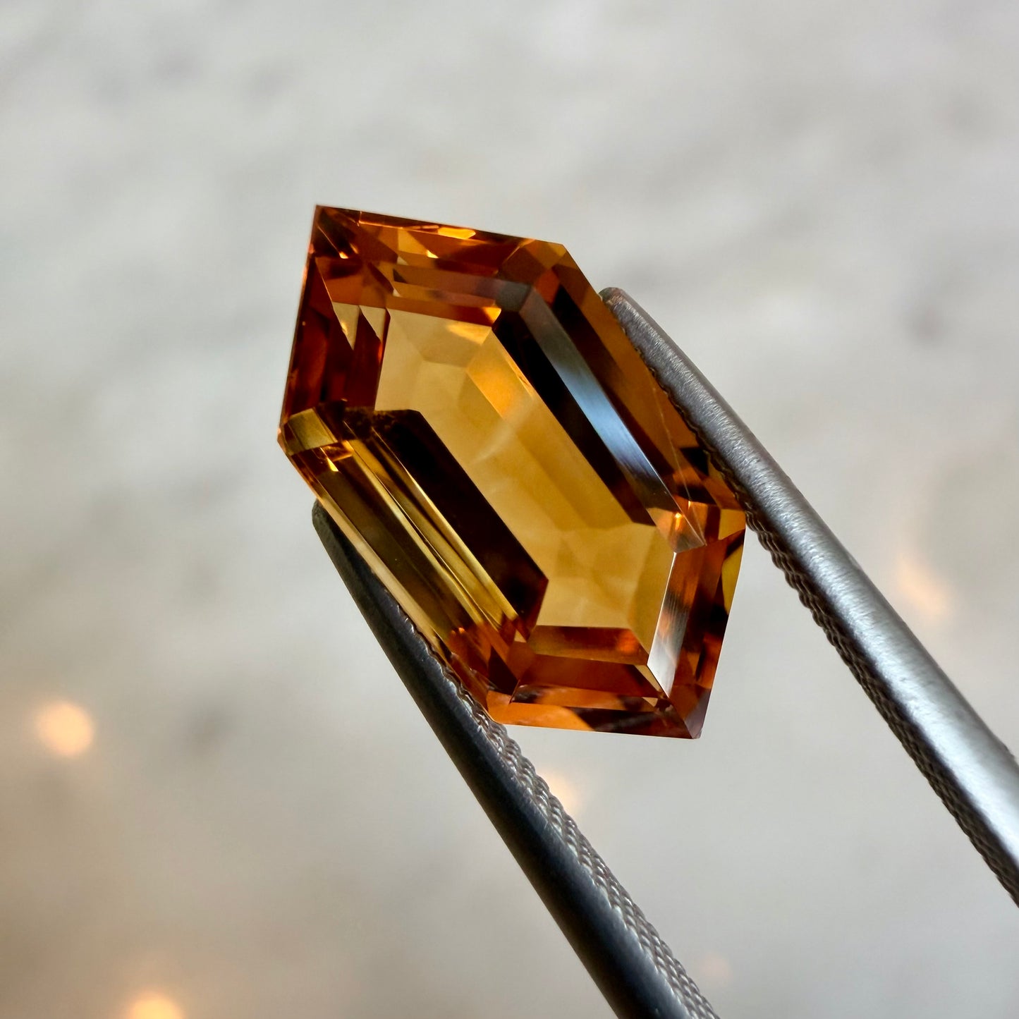 2.85ct Elongated Hexagon Citrine