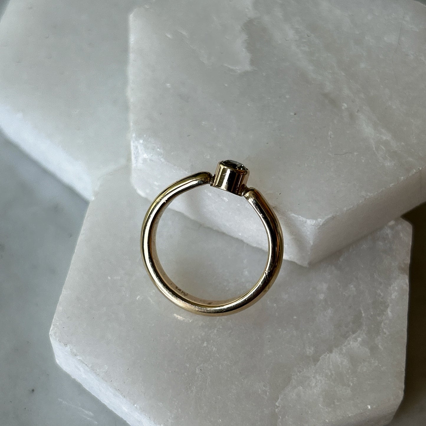 Lemon Drop Cocktail Ring