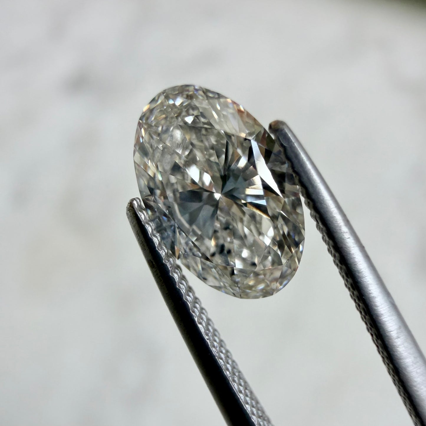 0.97ct Lab Grown Oval Diamond