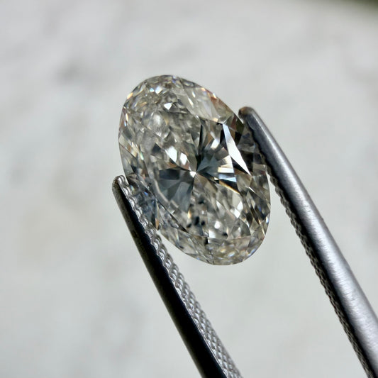 0.97ct Lab Grown Oval Diamond