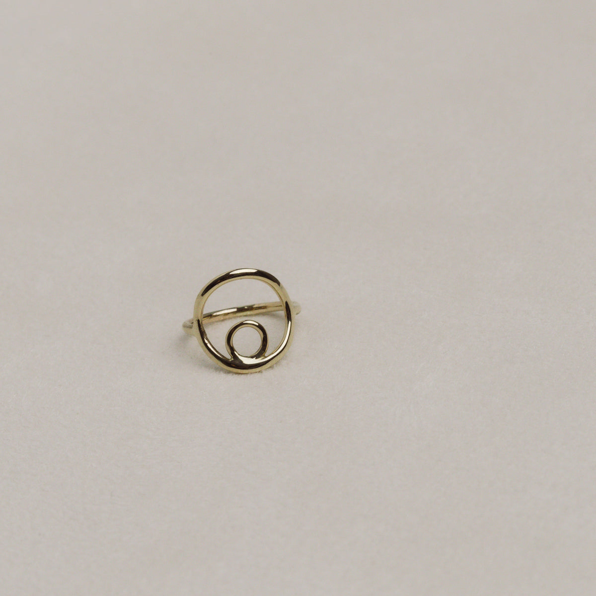 Orb Ring - Yellow Gold