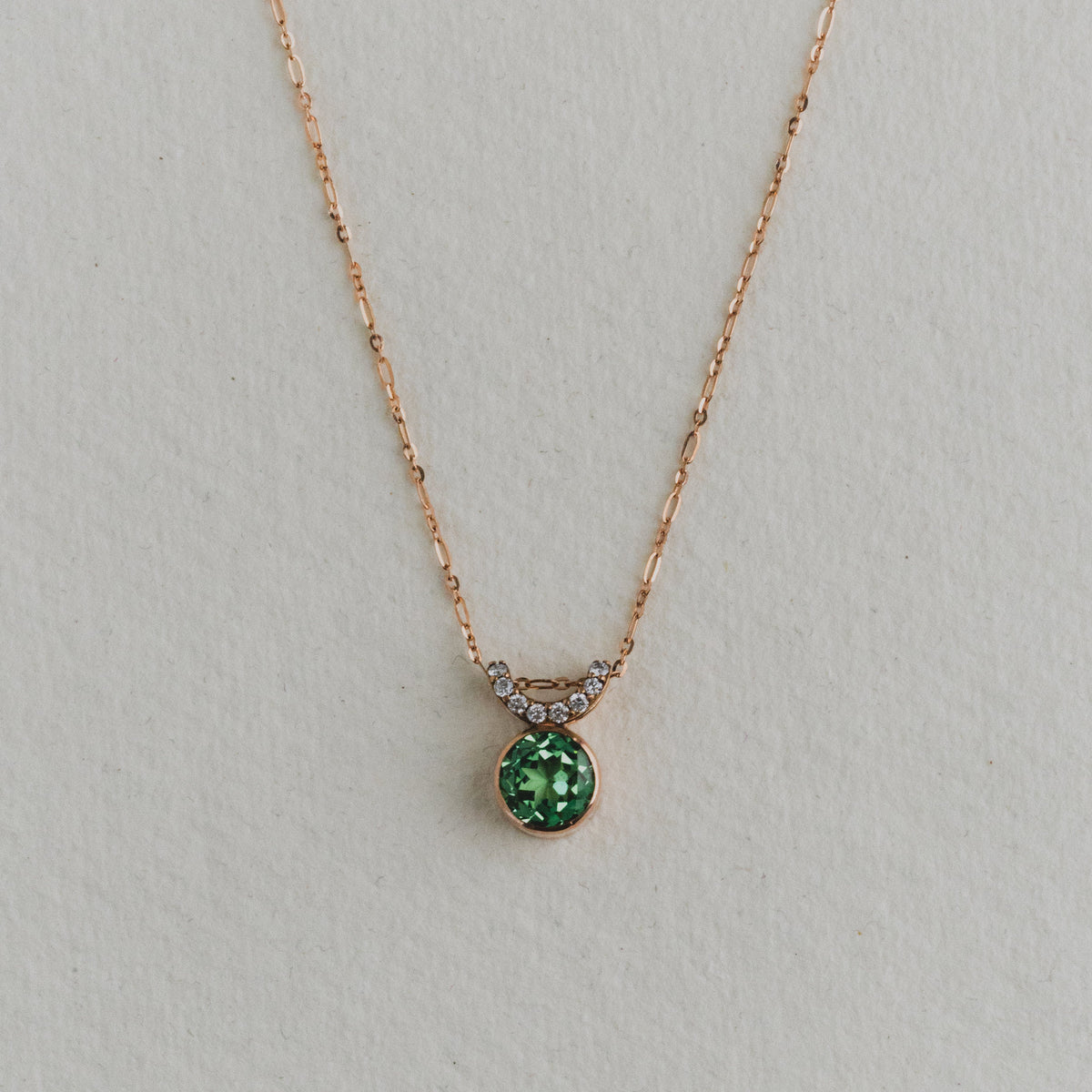 Mint Sapphire Pendant