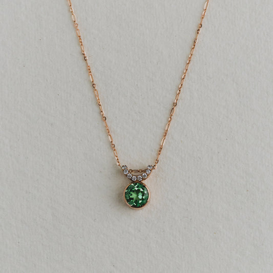 Mint Sapphire Pendant