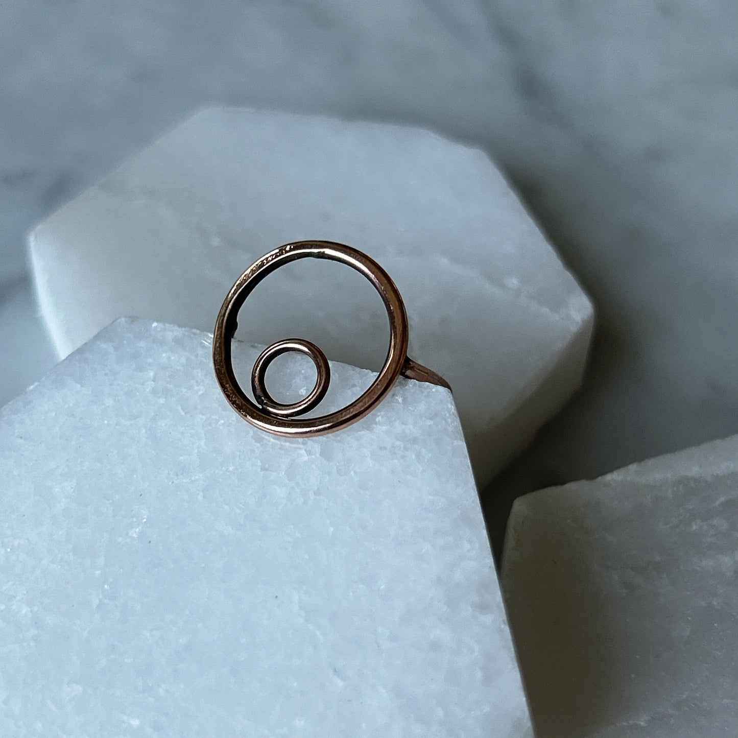 Orb Ring - Rose Gold
