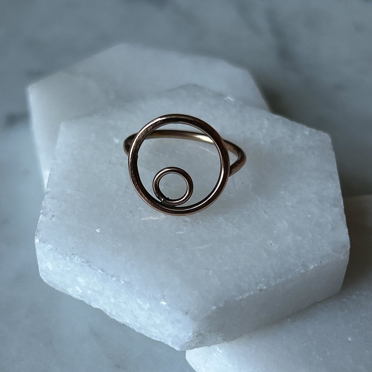 Orb Ring - Rose Gold