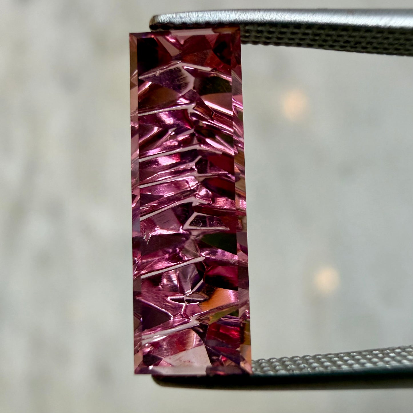 1.30ct Pink Fantasy Cut Tourmaline