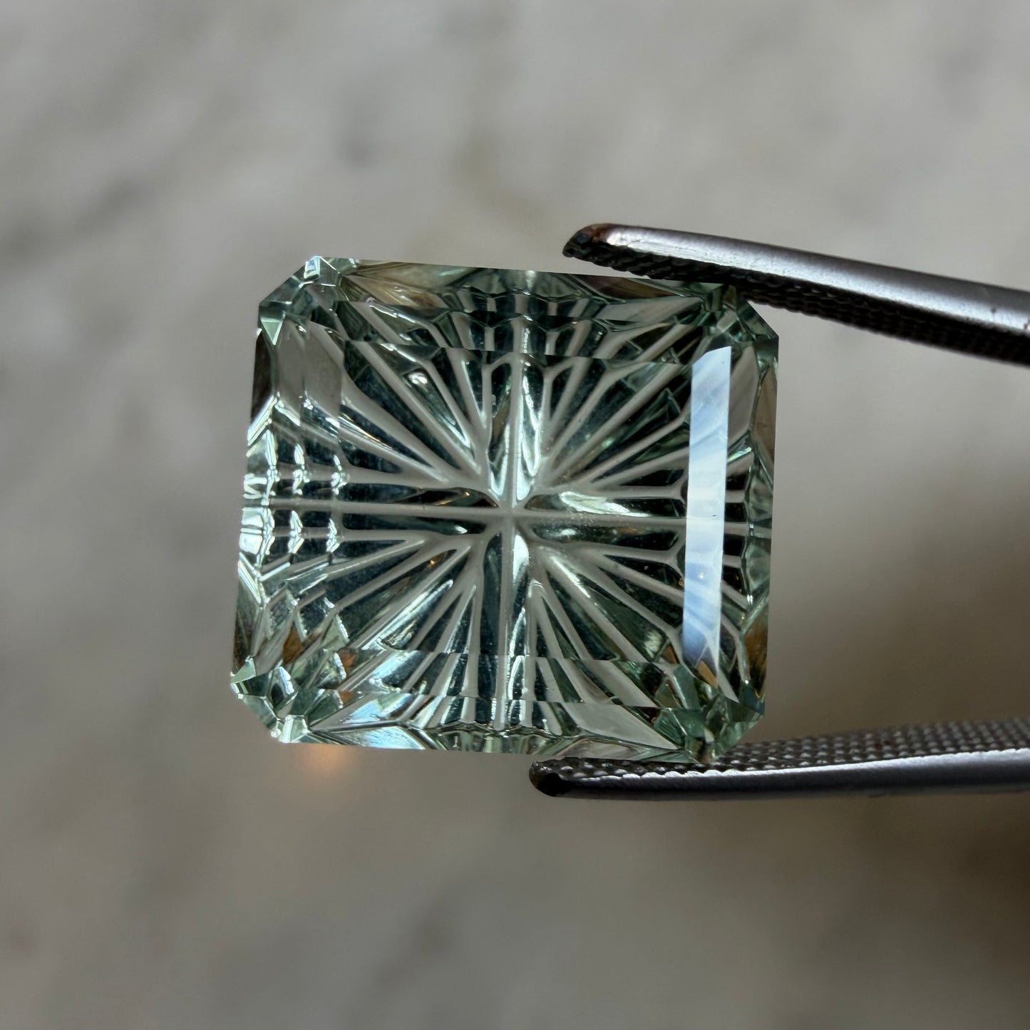 6.40ct Fantasy Cut Aquamarine