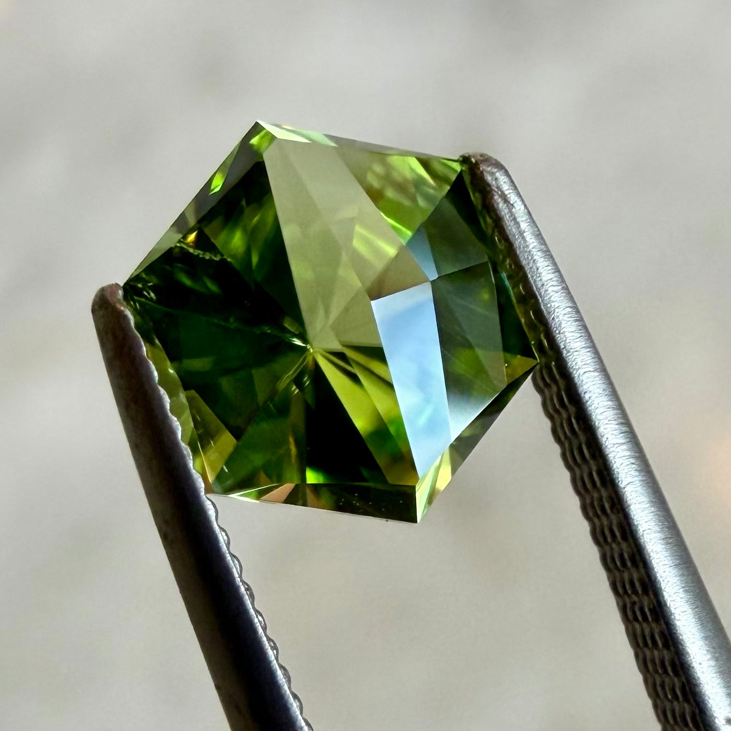 1.29ct Dragon's Eye Peridot