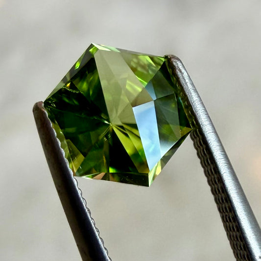 1.29ct Dragon's Eye Peridot