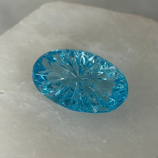 21.36ct Blue Topaz