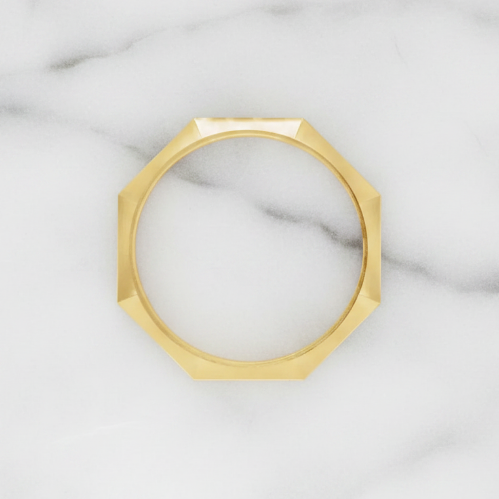 3mm Octagon Band